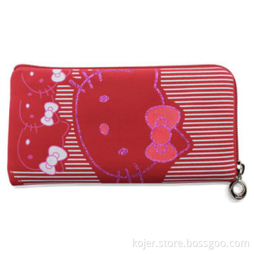 Universal Case Mobile Phone Pouch, Made of PU Leather, with Zipper and Lanyard